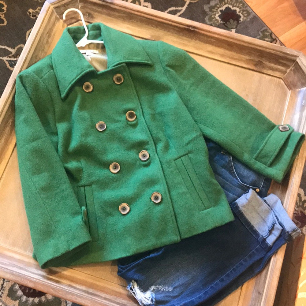 Cabi size 10 peacoat